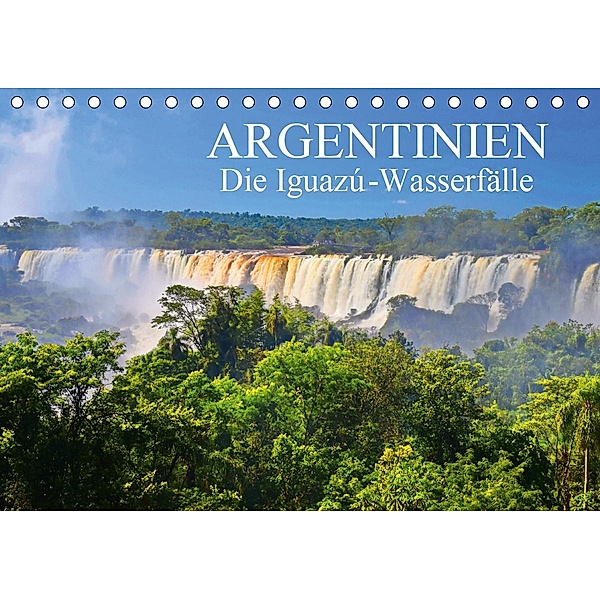 Argentinien. Die Iguazú-Wasserfälle (Tischkalender 2021 DIN A5 quer), Fryc Janusz
