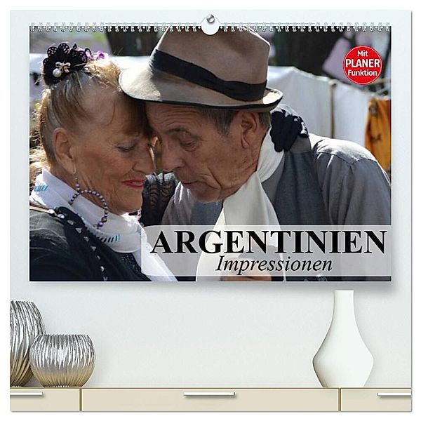 Argentinien - Impressionen (hochwertiger Premium Wandkalender 2025 DIN A2 quer), Kunstdruck in Hochglanz, Calvendo, Elisabeth Stanzer