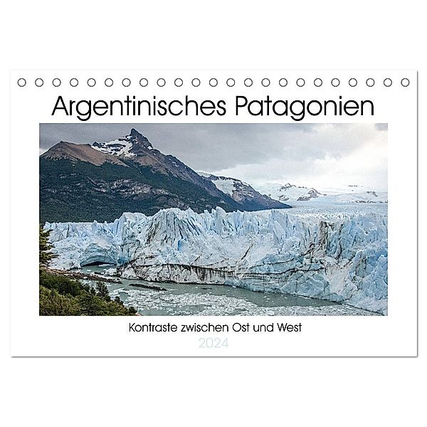 Argentinisches Patagonien (Tischkalender 2024 DIN A5 quer), CALVENDO Monatskalender, Antonio Spiller