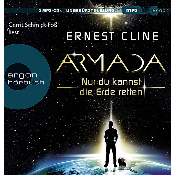 Argon Hörbuch - Armada,2 Audio-CD, 2 MP3, Ernest Cline