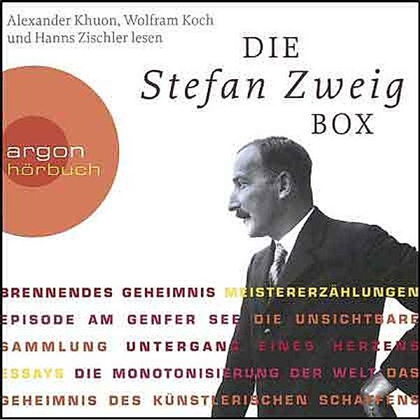 Argon Hörbuch - Die Stefan Zweig Box,6 Audio-CDs, Stefan Zweig