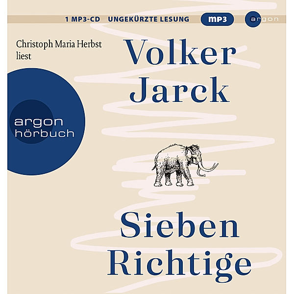Argon Hörbuch - Sieben Richtige,1 Audio-CD, 1 MP3, Volker Jarck