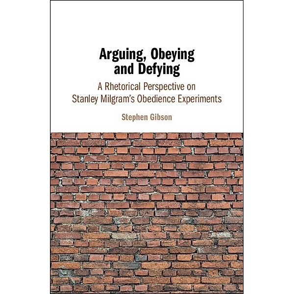 Arguing, Obeying and Defying, Stephen Gibson