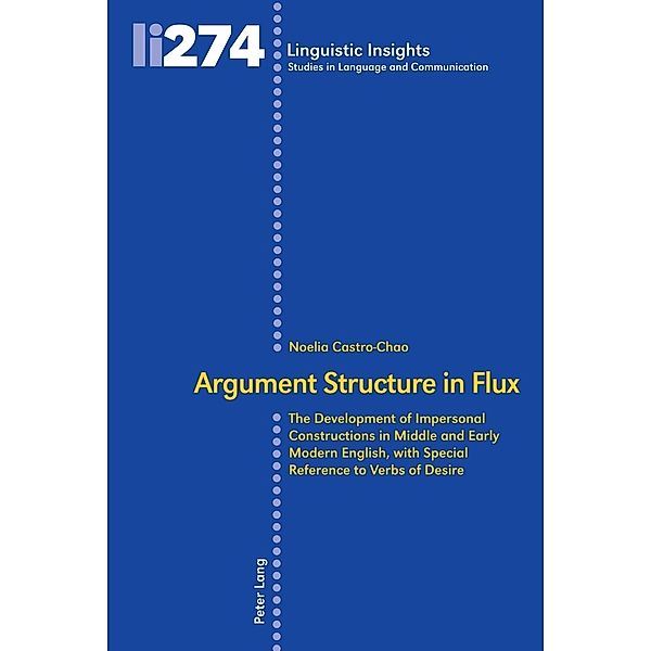 Argument Structure in Flux, Noelia Castro-Chao