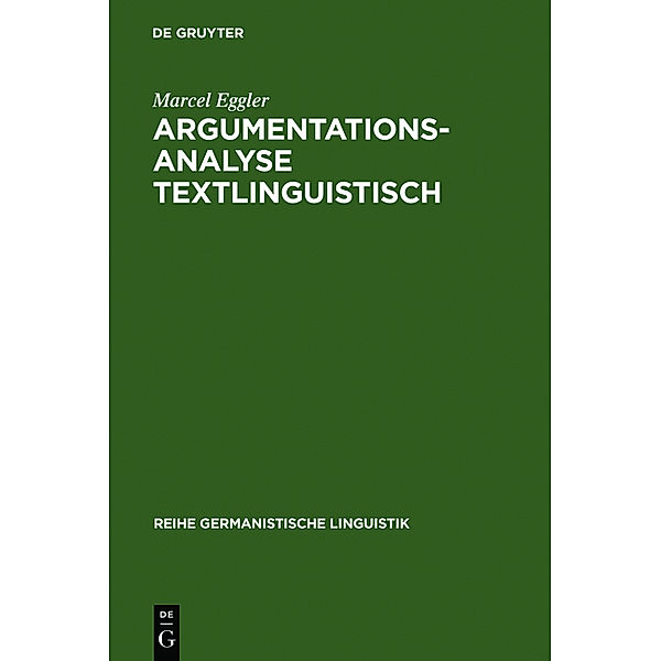 Argumentationsanalyse textlinguistisch, Marcel Eggler