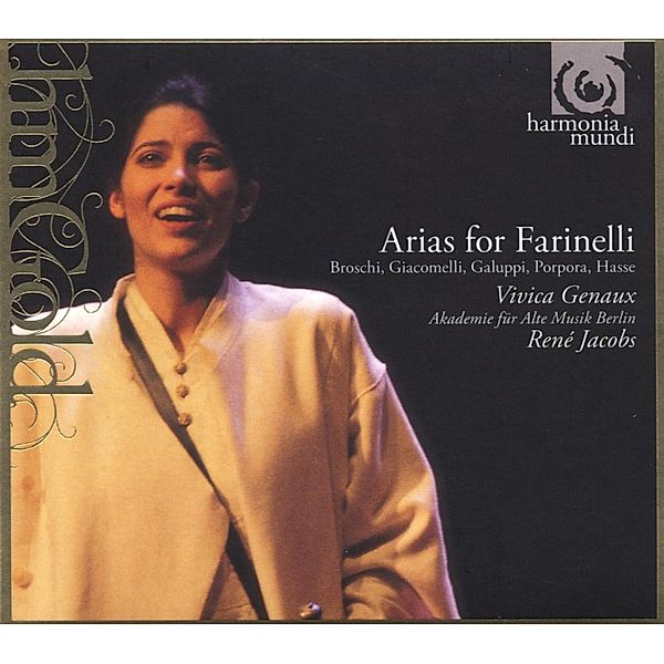 Arias For Farinelli, Genaux, Jacobs, Akademie Fuer Alte Musik Berlin