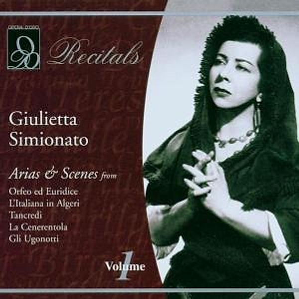 Arias & Scenes,Vol.1, Giulietta Simionato