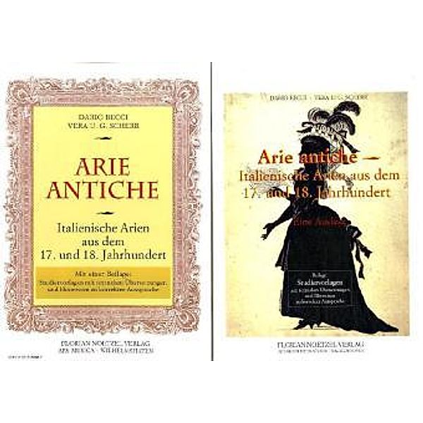 Arie Antiche, Gesang und Klavier, m. Beilage Studienvorlalgen