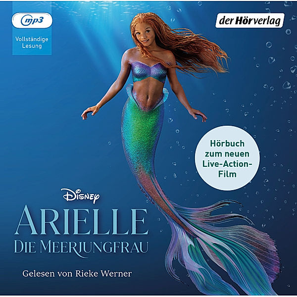 Arielle,1 Audio-CD, 1 MP3, Walt Disney