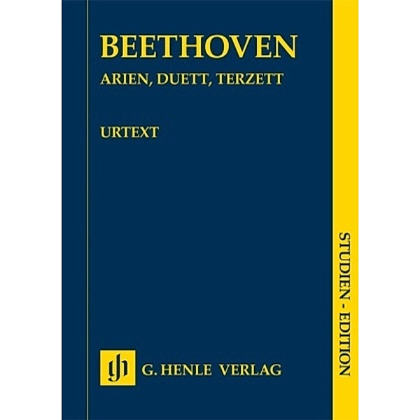 Arien, Duett, Terzett, Studienedition, Duett, Terzett Ludwig van Beethoven - Arien