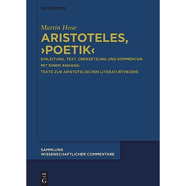 Aristoteles, >Poetik, Martin Hose