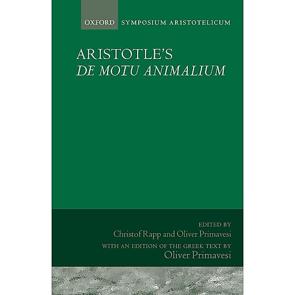 Aristotle's De motu animalium