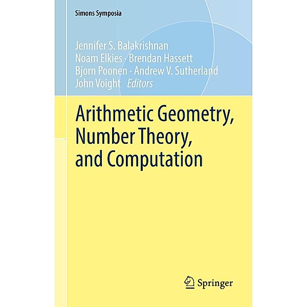 Arithmetic Geometry, Number Theory, and Computation / Simons Symposia