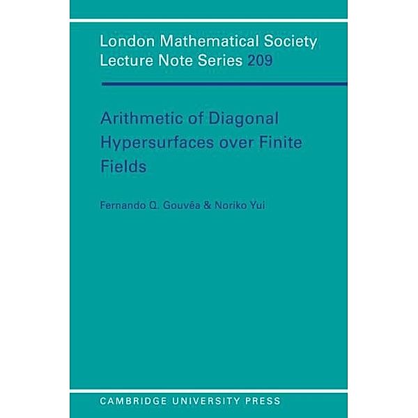 Arithmetic of Diagonal Hypersurfaces over Finite Fields, Fernando Q. Gouvea