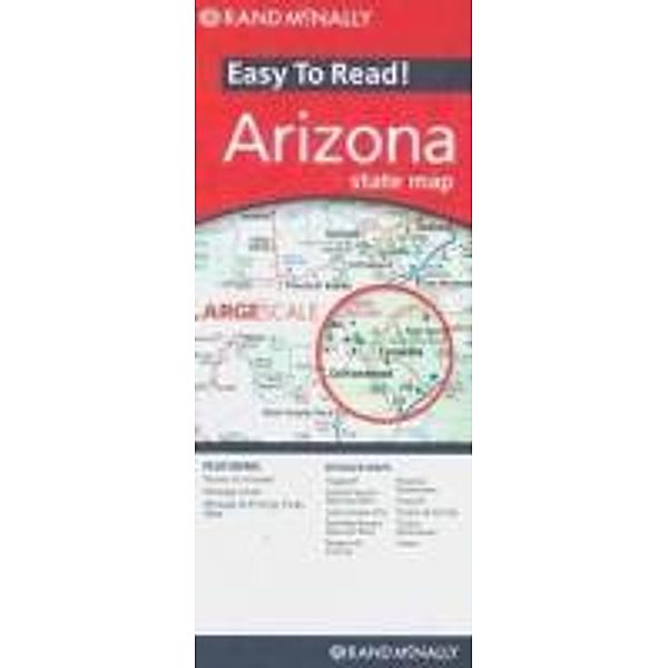 Arizona Easy to Read, Rand McNally
