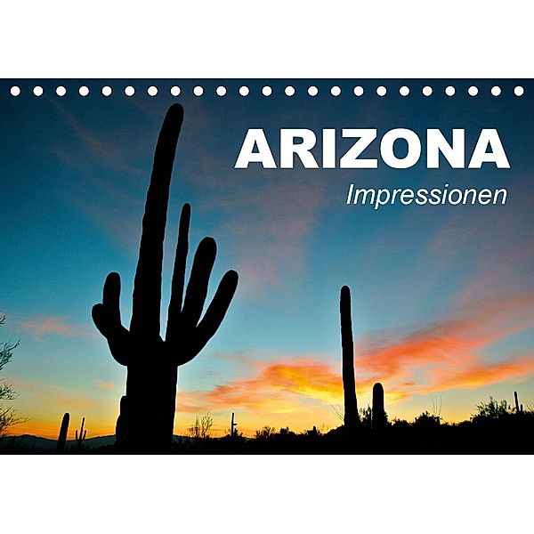 Arizona - Impressionen (Tischkalender 2021 DIN A5 quer), Elisabeth Stanzer