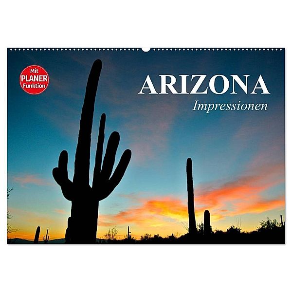 Arizona. Impressionen (Wandkalender 2025 DIN A2 quer), CALVENDO Monatskalender, Calvendo, Elisabeth Stanzer