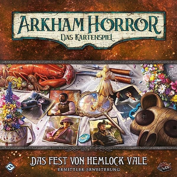 Fantasy Flight Games, Asmodee Arkham Horror: Das Kartenspiel - Das Fest von Hemlock Vale (Ermittler-Erweiterung), Nate French, M. J. Newman
