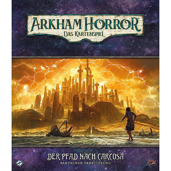 Fantasy Flight Games, Asmodee Arkham Horror Das Kartenspiel - Der Pfad nach Carcosa (Kampange) (Spiel), Nate French, MJ Newman