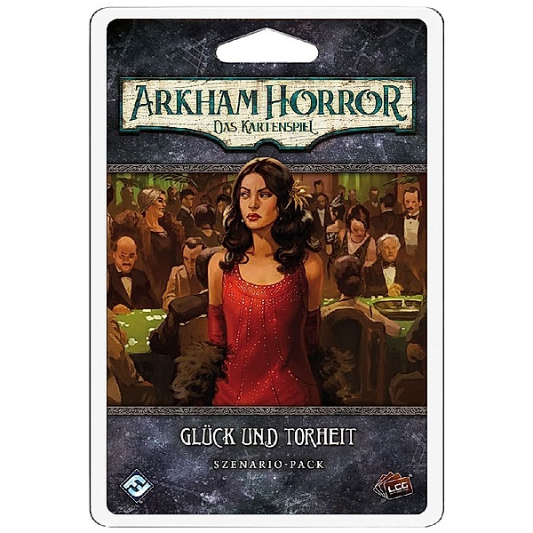 Fantasy Flight Games, Asmodee Arkham Horror: Das Kartenspiel  Glück und Torheit, Ian Martin, MJ Newman