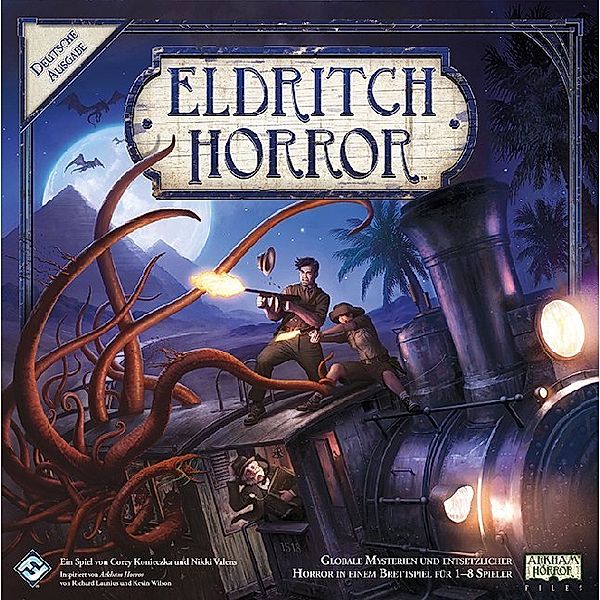 Fantasy Flight Games, Asmodee Arkham Horror - Eldritch Horror (Spiel)