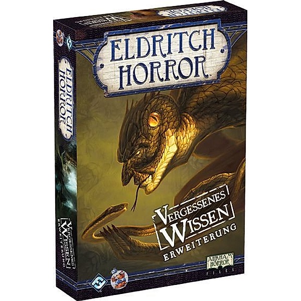 Fantasy Flight Games, Asmodee Arkham Horror - Eldritch Horror, Vergessenes Wissen (Spiel-Zubehör)