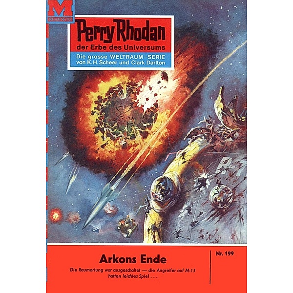 Arkons Ende (Heftroman) / Perry Rhodan-Zyklus Das Zweite Imperium Bd.199, Kurt Brand