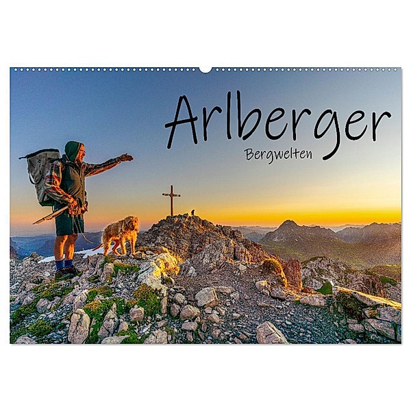 Arlberger Bergwelten (Wandkalender 2024 DIN A2 quer), CALVENDO Monatskalender, Ulrich Männel
