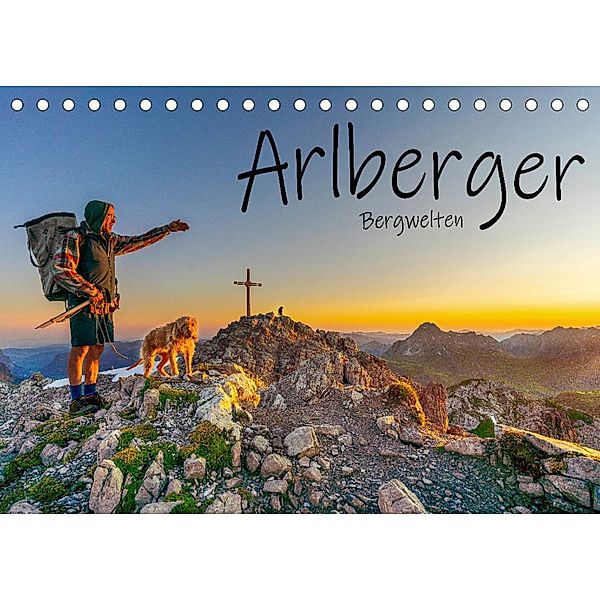 Arlberger BergweltenAT-Version  (Tischkalender 2022 DIN A5 quer), Ulrich Männel