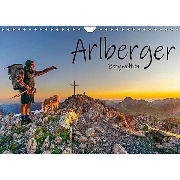 Arlberger BergweltenAT-Version  (Wandkalender 2022 DIN A4 quer), Ulrich Männel