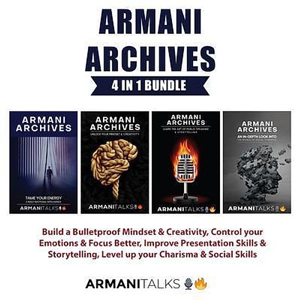 Armani Archives 4 in 1 Bundle, Armani Talks