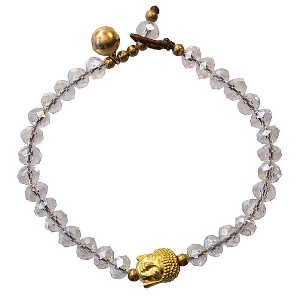 Armband Buddha crystal