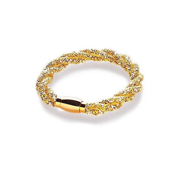 Armband Kristall, gold