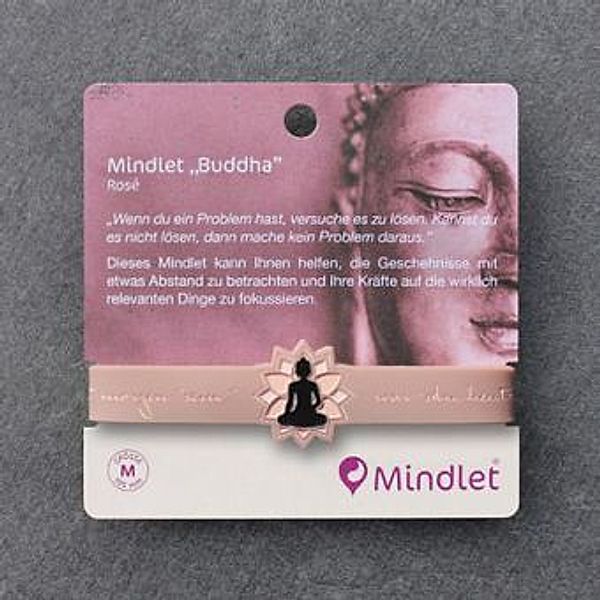 Armband Mindlet Buddha rose