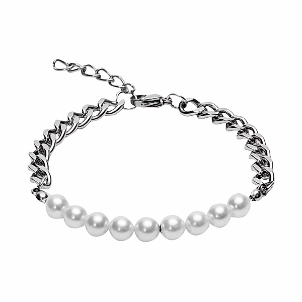 Armband - VIRO - Edelstahl - Perlen