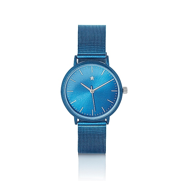Armbanduhr Moment (Farbe: blau)