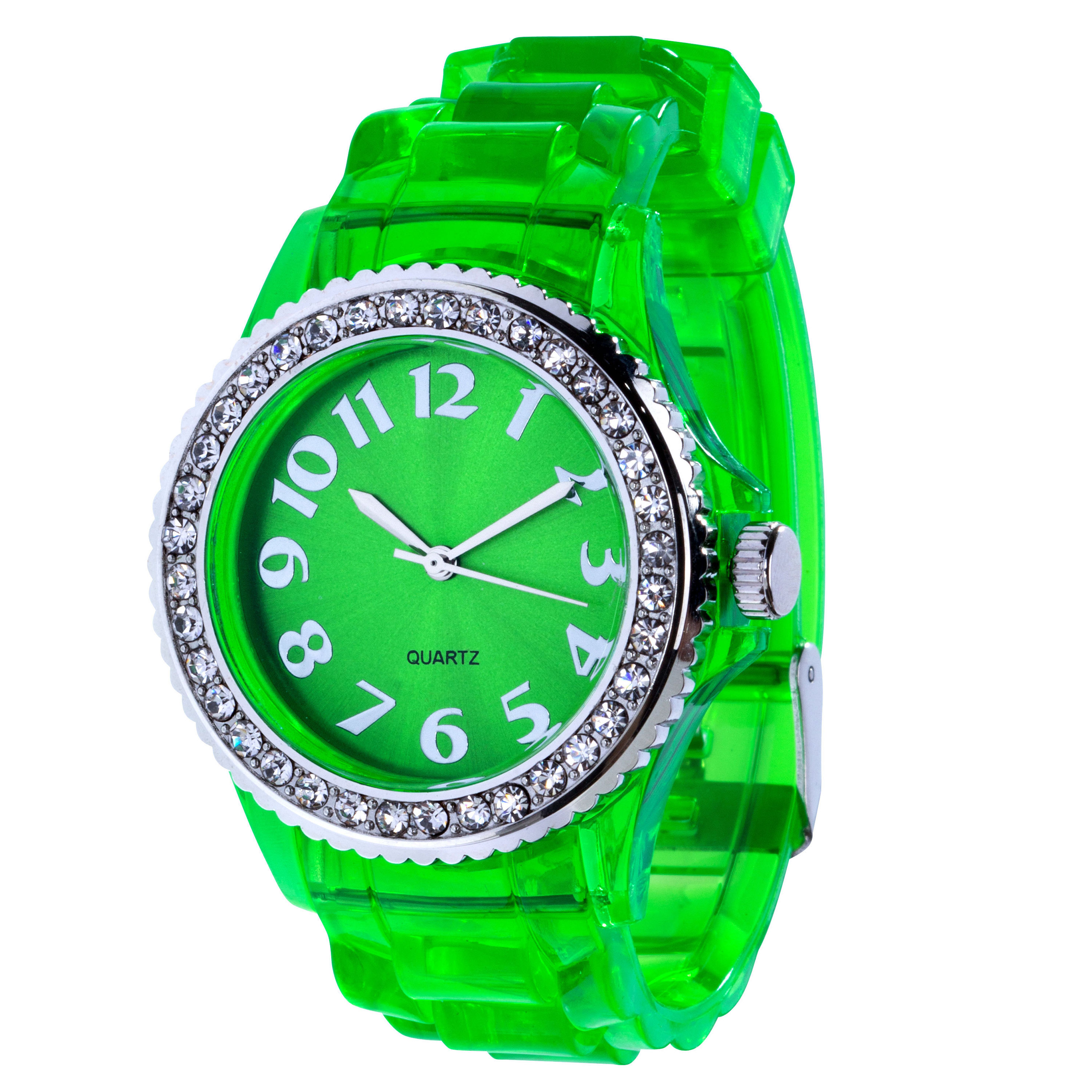 Armbanduhr Trendy Watch Farbe: Clear Kiwi bestellen | Weltbild.de