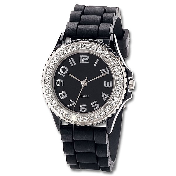 Armbanduhr Trendy-Watch II (Farbe: schwarz)
