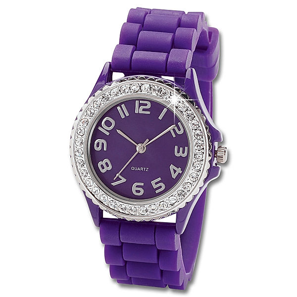 Armbanduhr Trendy-Watch II (Farbe: violett)