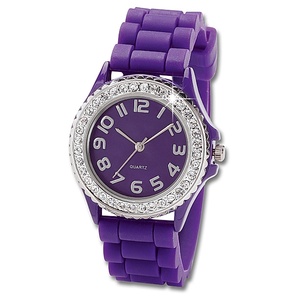 Armbanduhr Trendy-Watch II (Farbe: violett)