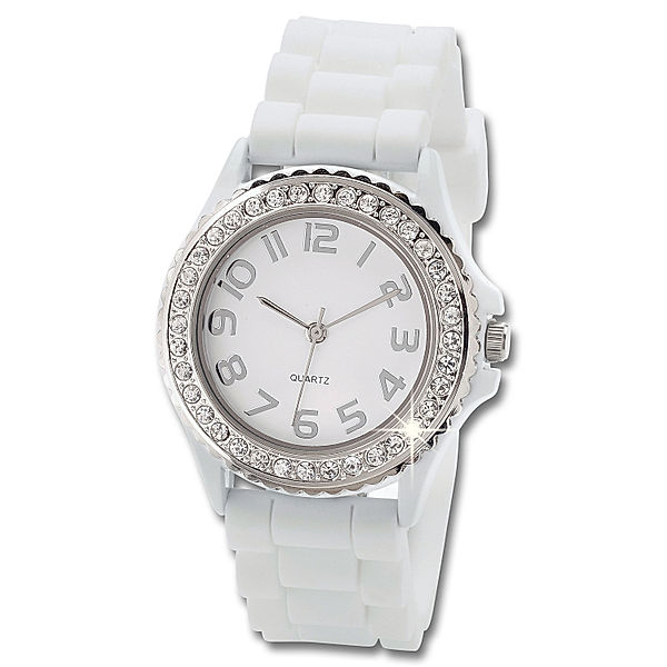Armbanduhr Trendy-Watch II (Farbe: weiß)