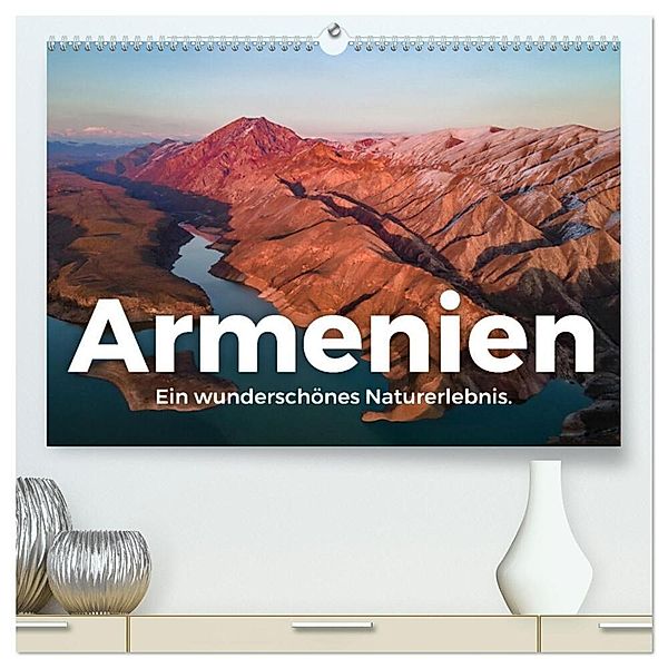 Armenien - Ein wunderschönes Naturerlebnis. (hochwertiger Premium Wandkalender 2024 DIN A2 quer), Kunstdruck in Hochglanz, M. Scott