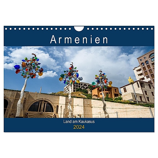 Armenien - Land am Kaukasus (Wandkalender 2024 DIN A4 quer), CALVENDO Monatskalender, Margret Rath Photography