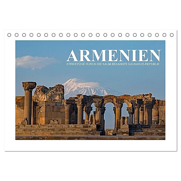 Armenien - Streifzüge durch die kaum bekannte Kaukasus-Republik (Tischkalender 2024 DIN A5 quer), CALVENDO Monatskalender, Christian Hallweger