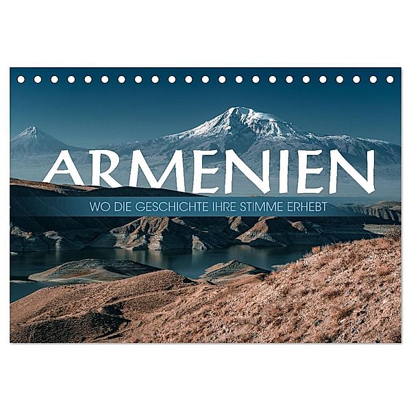 Armenien - Wo die Geschichte ihre Stimme erhebt (Tischkalender 2025 DIN A5 quer), CALVENDO Monatskalender, Calvendo, Sonja Schlichter