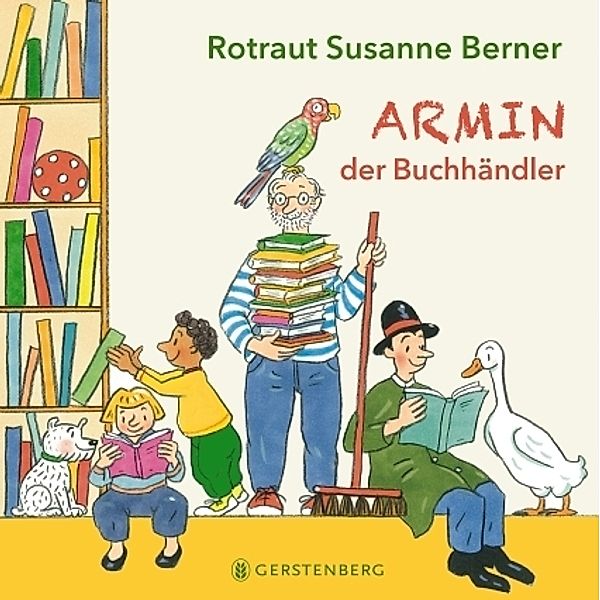 Armin, der Buchhändler, Rotraut Susanne Berner