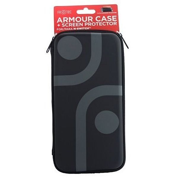 Armour Case + Screen Protector for Switch - Gray