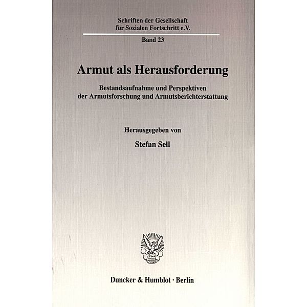 Armut als Herausforderung.