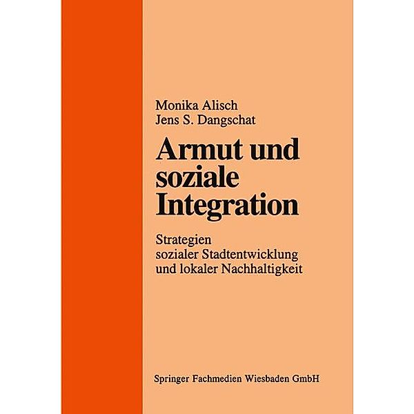 Armut und soziale Integration, Monika Alisch, Jens S. Dangschat