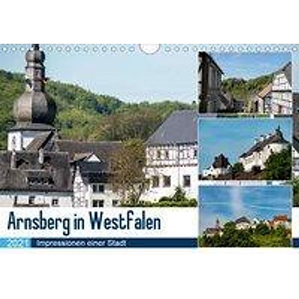 Arnsberg in Westfalen (Wandkalender 2021 DIN A4 quer), Christof Möller